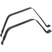 1997-03 Ford F100, F150, F250, F350 With 6-1/2' Bed; Side Mount Gas Tank Strap Set; For 24.5 Gallon 57" Long Tank