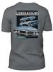 Classic Industries Firebird Generations ; T-Shirt ; Graphite Gray ; Medium