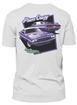 Classic Industries "Plum Crazy" Challenger T-Shirt ; White ; Large