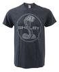Shelby Circle Snake Navy T-Shirt Medium