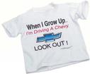When I Grow Up Chevy Kids T-Shirt (2T)