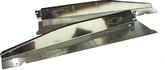 1969-72 Chevy, GMC Pickup, Blazer, Jimmy, Suburban; Radiator Support Show Panels; without Air Conditioning; with Etched "Bow Tie" Logo; Polished Anodized Finish