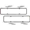 1959-86 Chevrolet; Passenger Car and Truck; FEL-PRO; "Perma-Dry Plus" Valve Cover Gaskets; SB; Rubber Ridged Core; LH and RH