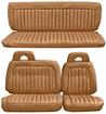 1992-95 GM Pickup Truck with Extended Cab - Deluxe Vinyl Upholstery Set - Saddle
