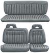 1992-95 GM Pickup Truck with Extended Cab - Deluxe Vinyl Upholstery Set - Medium Opal