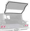 1955-60 Chevrolet Station Wagon & Sedan Delivery; Rear Door Seal Weatherstrip; without Molded Ends