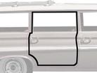 1961-64 Impala, Biscayne, Bel Air; Rear Door Frame Weatherstrip Seal; 4 Door; Station Wagon; Pair