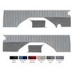 87-91 Blazer Velour Rear Panel Set (Blue) Without Pleats