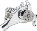 1969-96 Chevrolet Small Block; New Water Pump; Cast Iron, Standard Flow; Long Style; Chrome