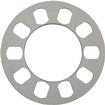 Wheel Spacer; Die Cast Aluminum; 5 Lug 4.25" to 5.00" Bolt Circle; 5/16" Thick