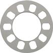 Wheel Spacer; Die Cast Aluminum; 5 Lug 4.25" to 4.75" Bolt Circle; 1/4" Thick
