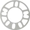 Wheel Spacer; Die Cast Aluminum; 4/5 Lug 4.25" to 4.75" Bolt Circle; 3/16" Thick