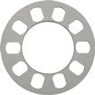 Wheel Spacer; Die Cast Aluminum; 5 Lug 4.25" to 5.00" Bolt Circle; 7/16" Thick