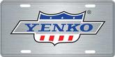 1966-71 Yenko; License Plate; Early Logo; Stamped Aluminum 