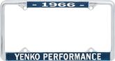 1966 Yenko Performance License Frame