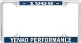1968 Yenko Performance License Plate Frame