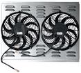 Northern 11" Dual Electric Fan / Shroud Assembly 17-1/2" x 24" x 2-5/8"