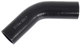 1-1/2" x 4" x 4" with 45° Bend Reinforced Black Silicone Engine Coolant Hose 