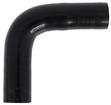 1-1/2" x 5" x 5" with 90° Bend Reinforced Black Silicone Engine Coolant Hose 