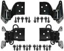 1967-68 Mustang, Cougar; Upper and Lower Door Hinge Kit; with Hardware